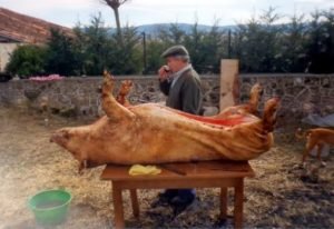 matanza del cerdo vellosillo 1982 V