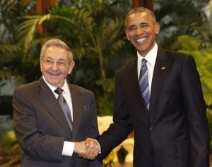 raul y Obama